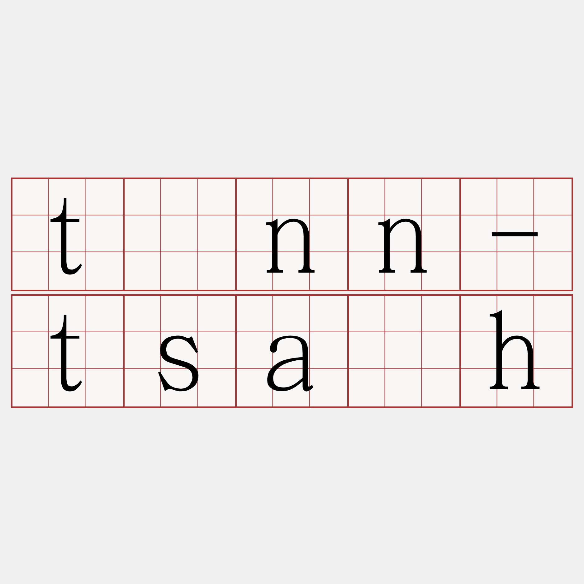 tánn-tsa̍h