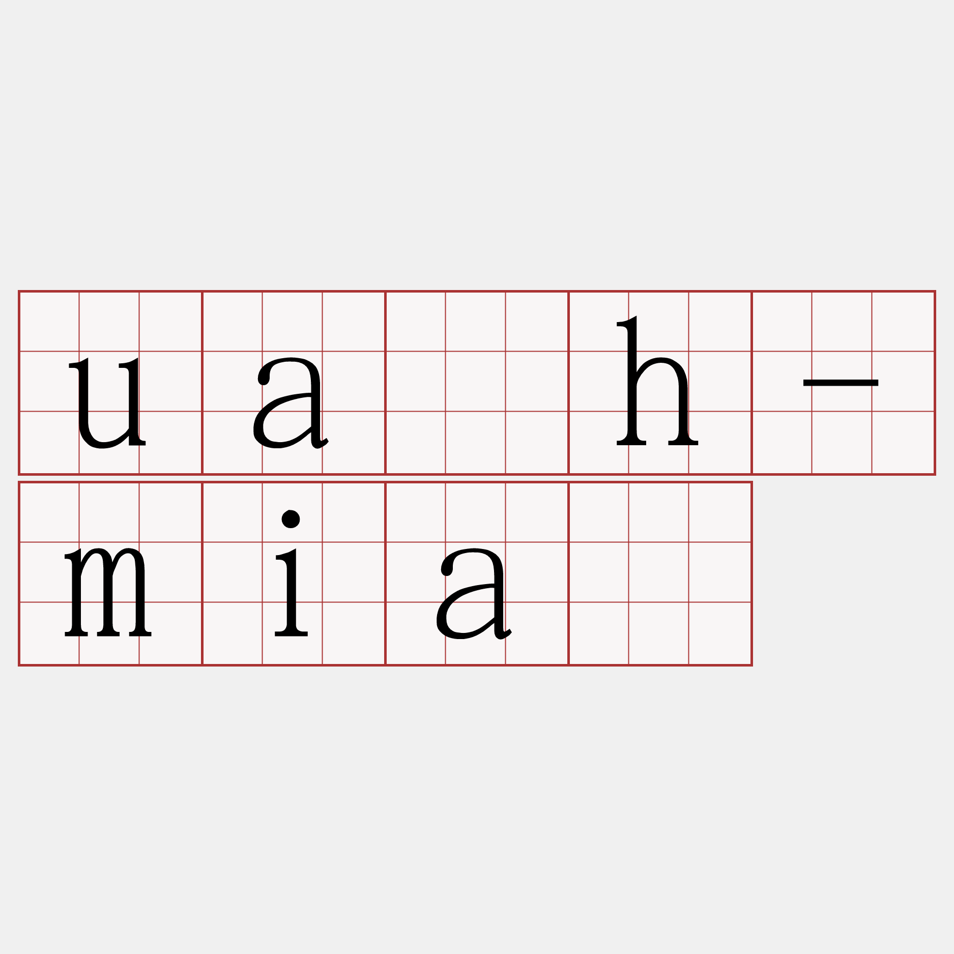 ua̍h-miā