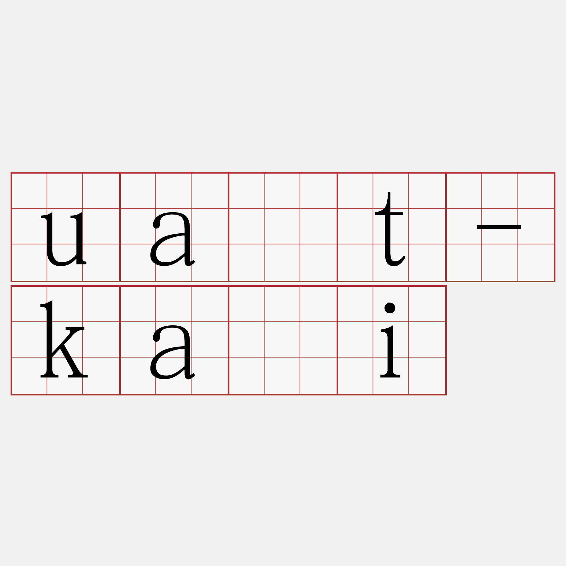 ua̍t-kài