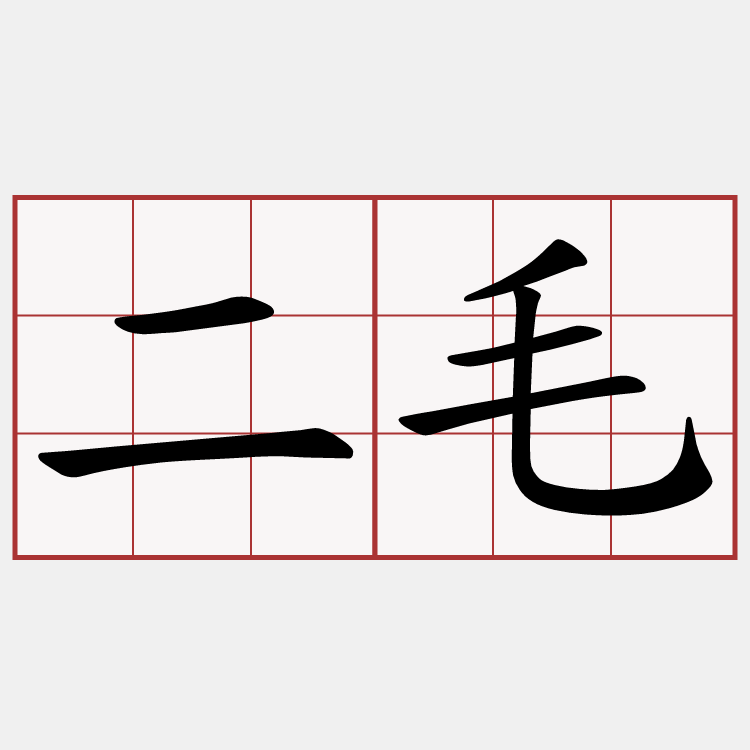 二毛