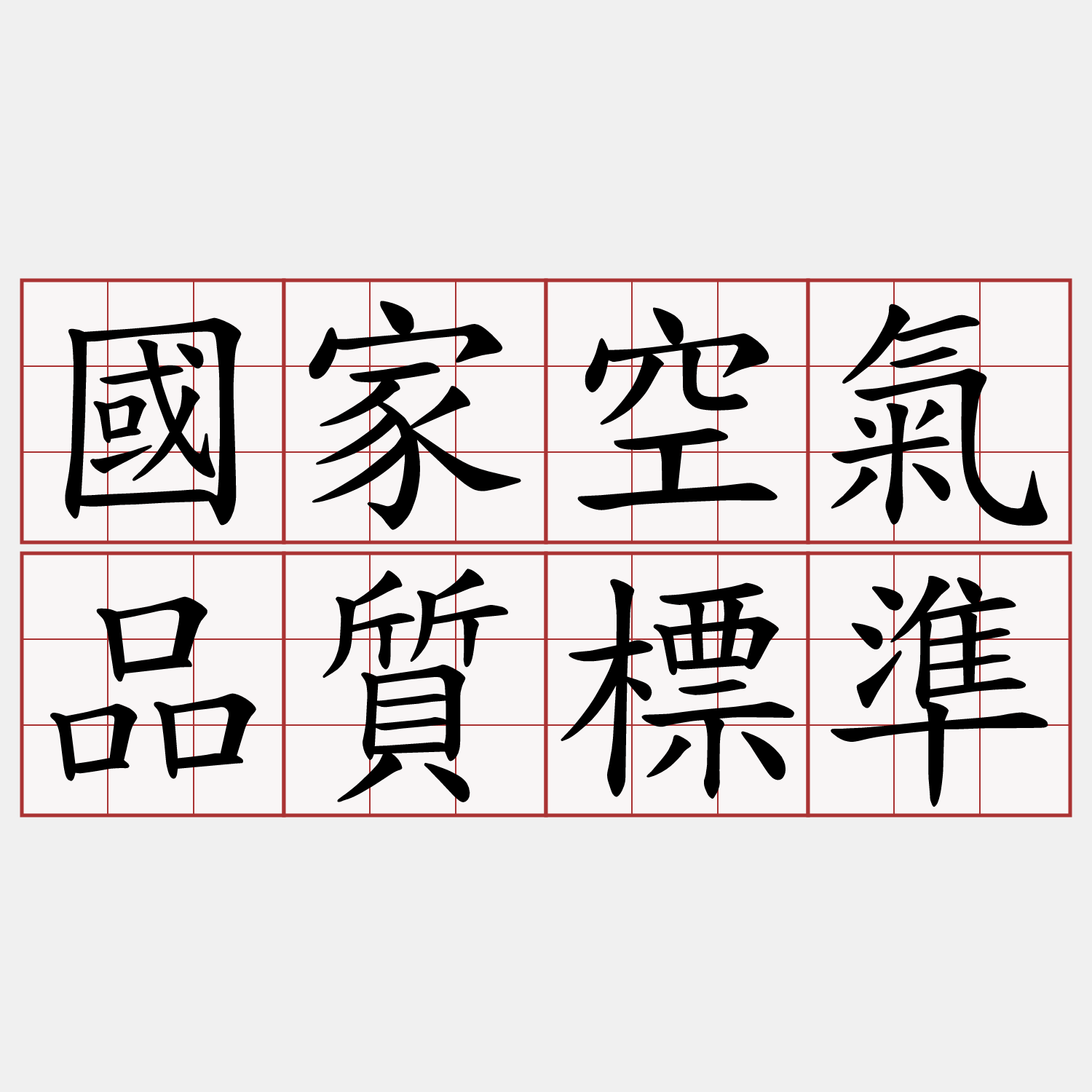 國家空氣品質標準