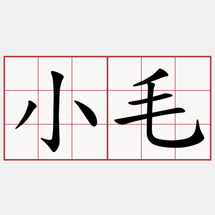 小毛