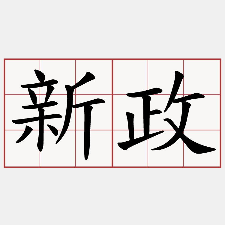新政