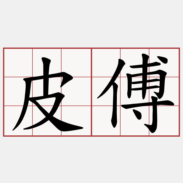 皮傅