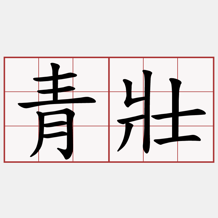 青壯