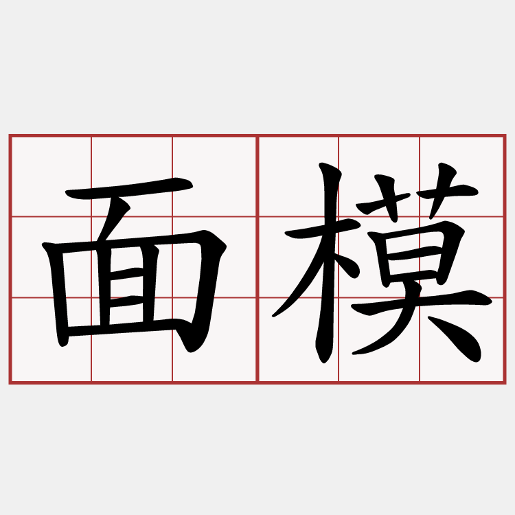 面模